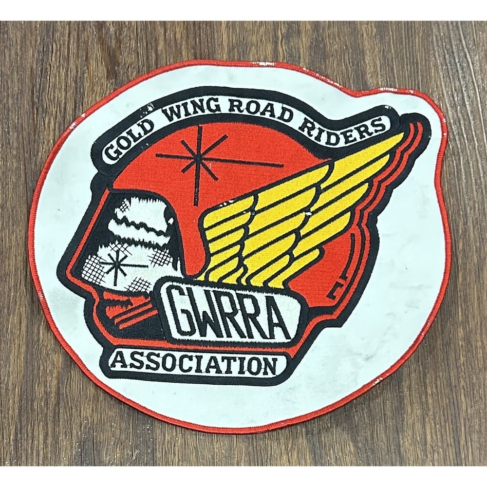 Vintage‎ Honda Goldwing Jacket Patches Large GWRRA Sew On